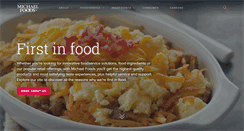 Desktop Screenshot of michaelfoods.com